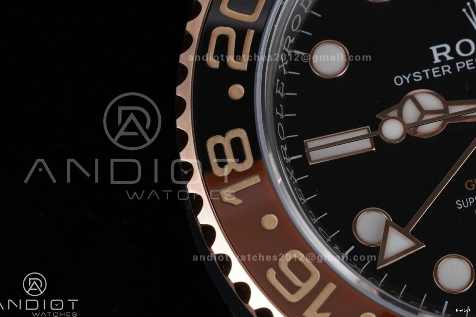 II GMT Bracelet 1:1 RG Master SS ARF Best on Edition V2 904L CHNR New SH3285 SS 126711 0521